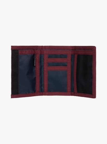 Quiksilver The Everydaily Men Red Tri-Fold Wallet