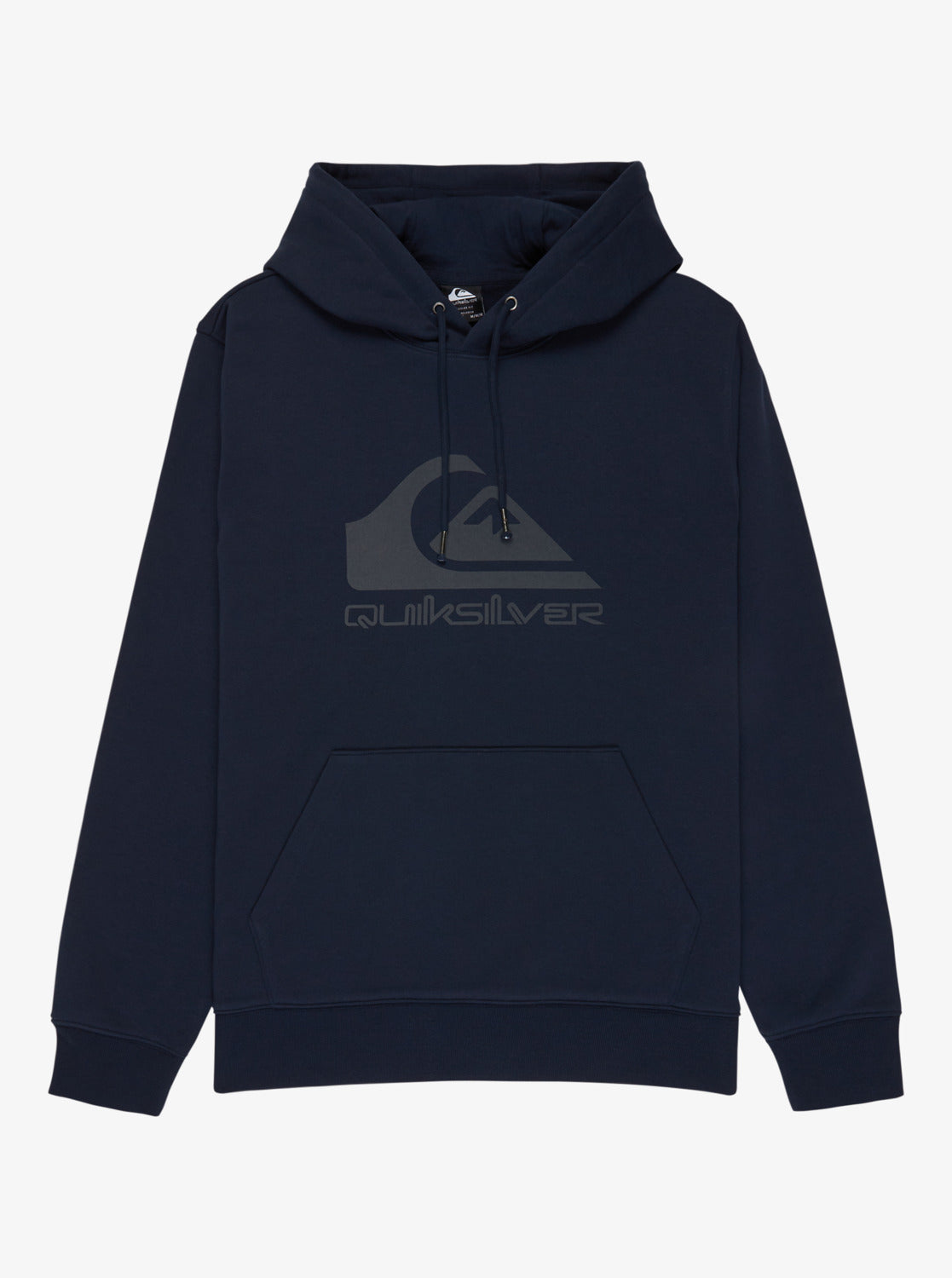 Quiksilver Comp Logo Hoodie in Navy