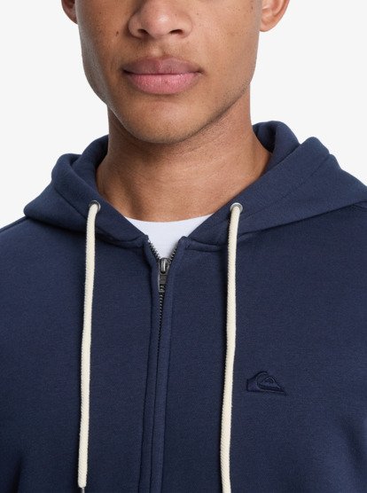 Quiksilver Salt Water Zip - Full Zip Hoodie for Men in Dark Navy