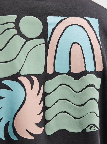 Quiksilver Vibes Sweatshirt in Tarmac