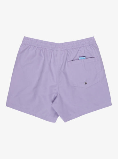 Quiksilver Everyday Solid Volley 15" Swim Shorts in Daybreak