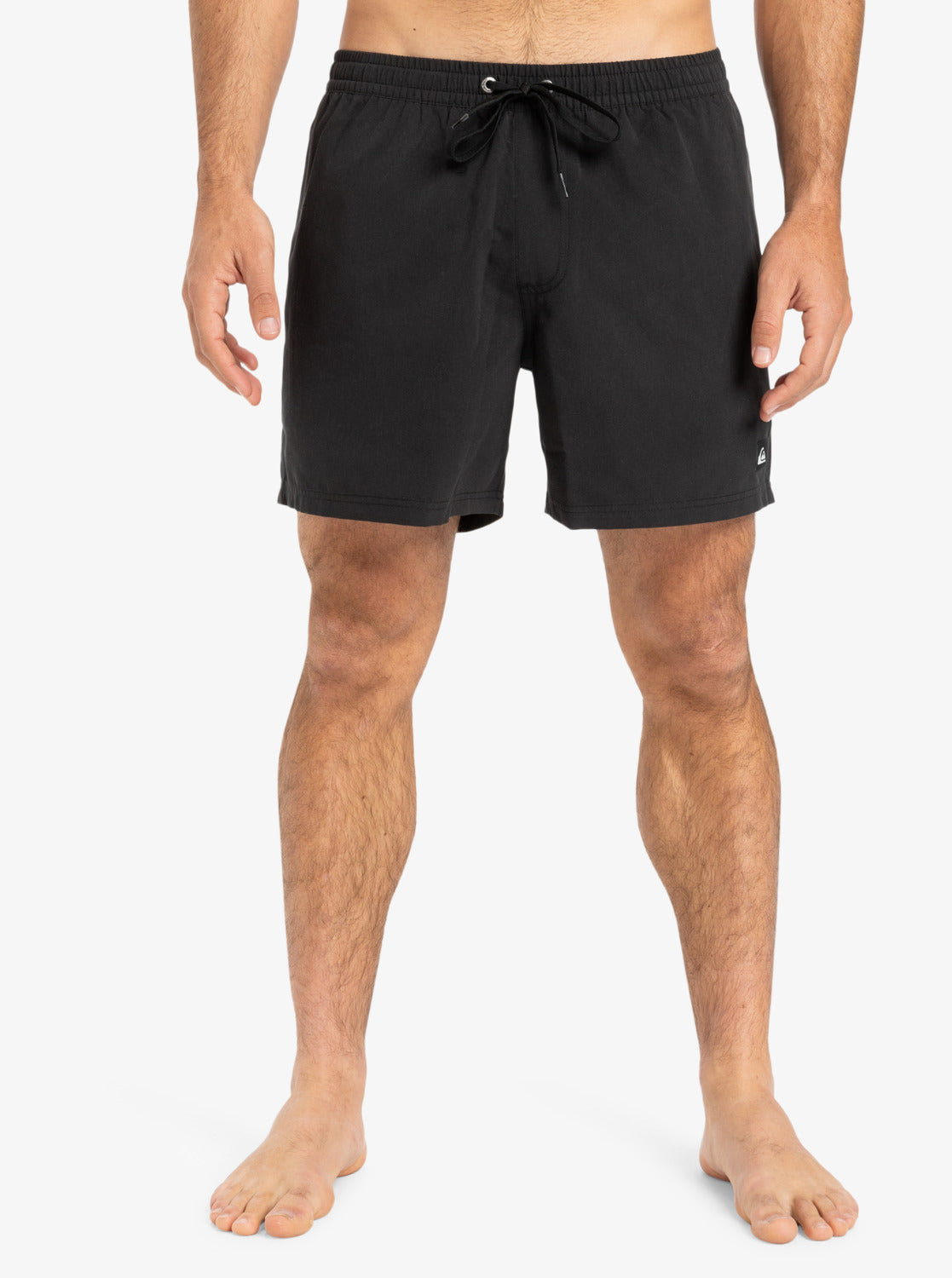 Quiksilver Everyday Solid Volley 15" Swim Shorts in Black