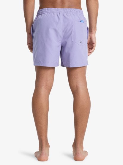 Quiksilver Everyday Solid Volley 15" Swim Shorts in Daybreak
