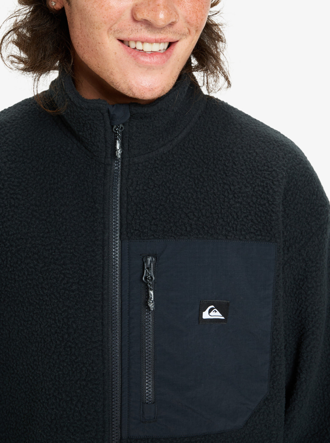 Quiksilver Clean Coast - Full Zip Fleece for Men