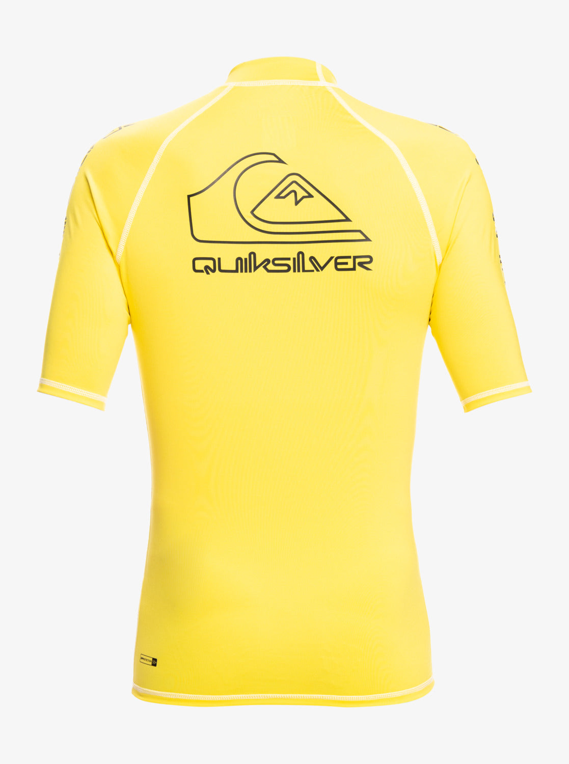 Quiksilver On Tour UPF 50 Rash Vest in Lemon Zest