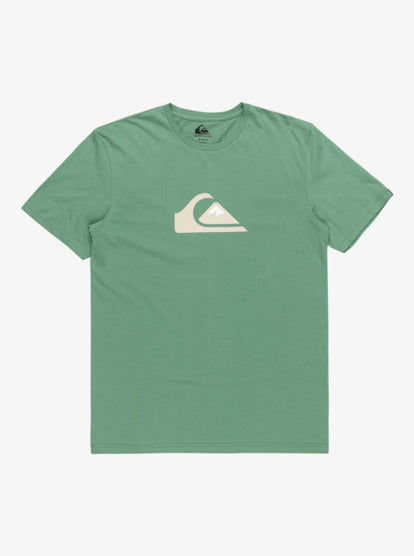 Quiksilver Comp Logo T-Shirt in Frosty Spruce