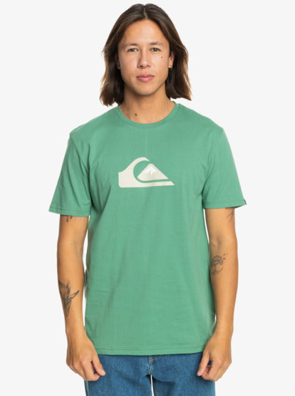 Quiksilver Comp Logo T-Shirt in Frosty Spruce