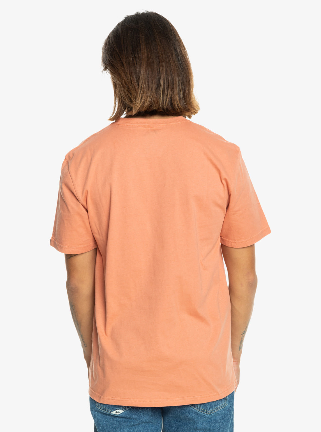 Quiksilver Comp Logo T-Shirt in Canyon Clay