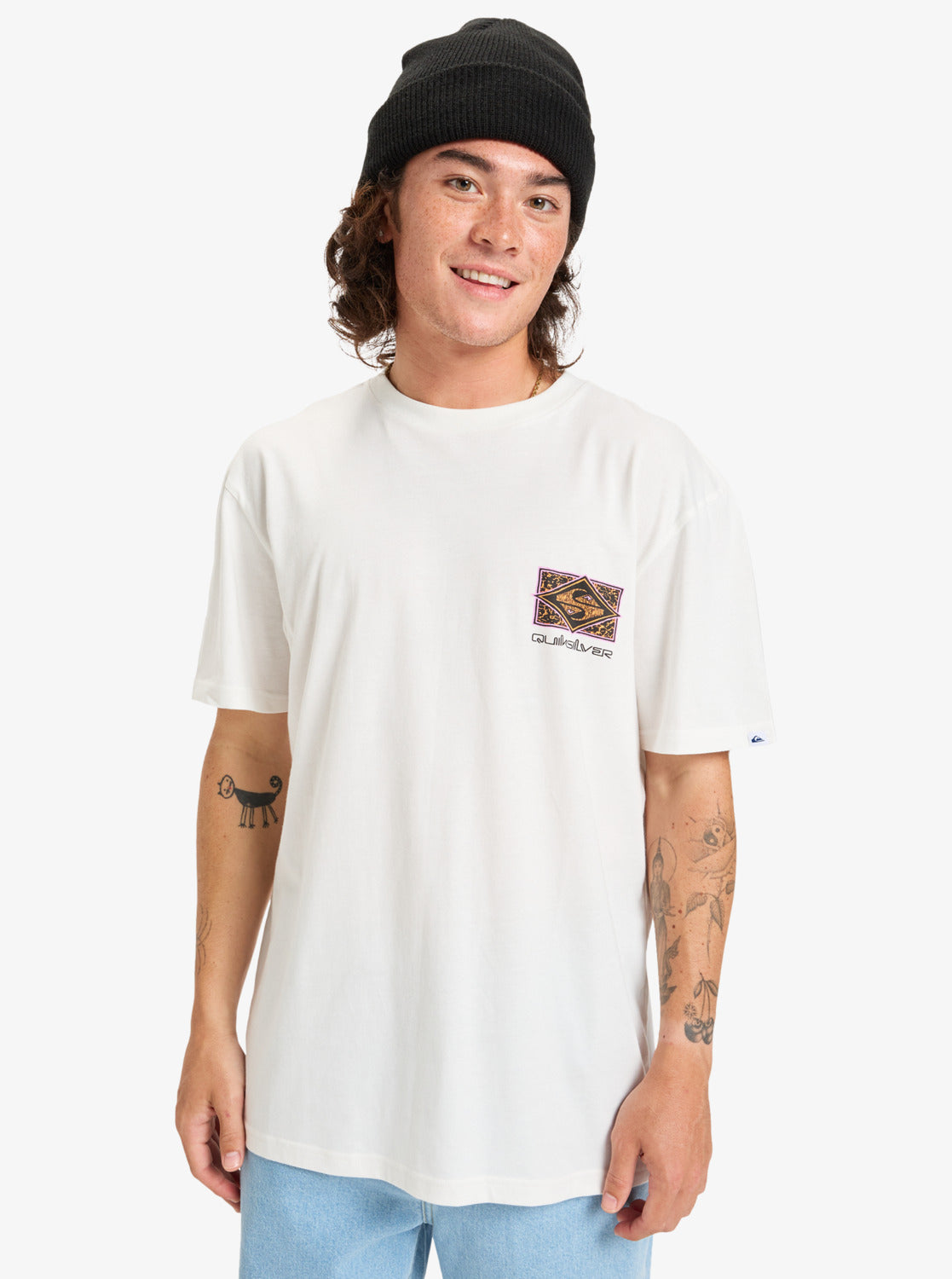 Quiksilver Evo Youth Crisis T-Shirt in White