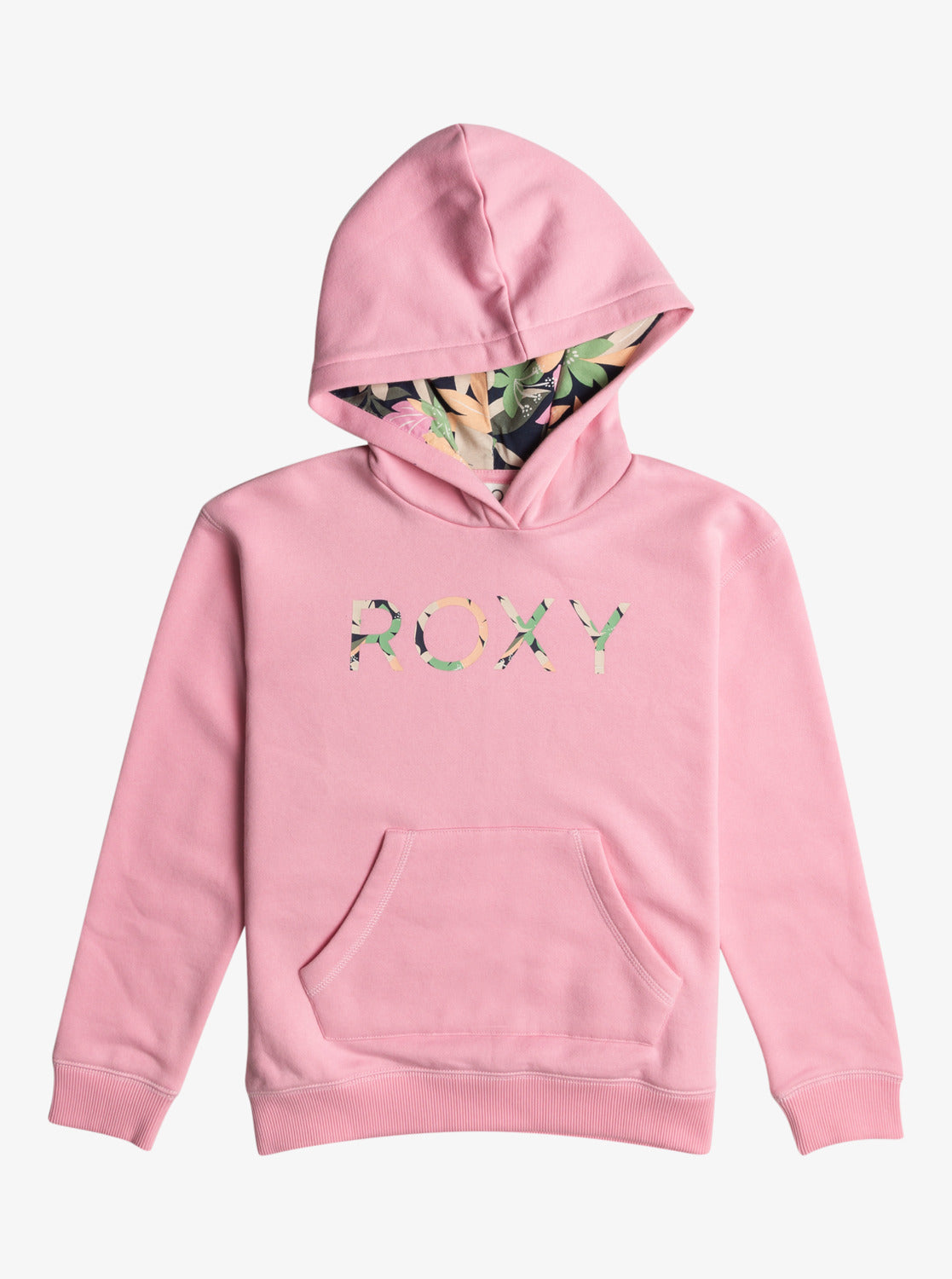 Roxy Hope You Trust Girls Hoodie in Prism Pink