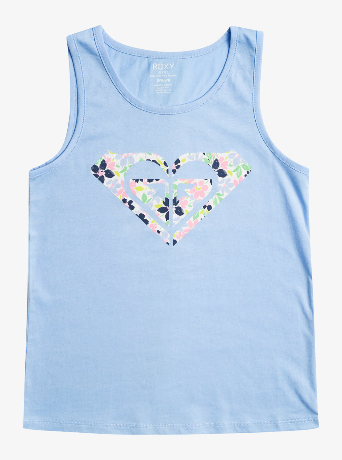 Roxy There Is Life Girls Vest Top in Bel Air Blue