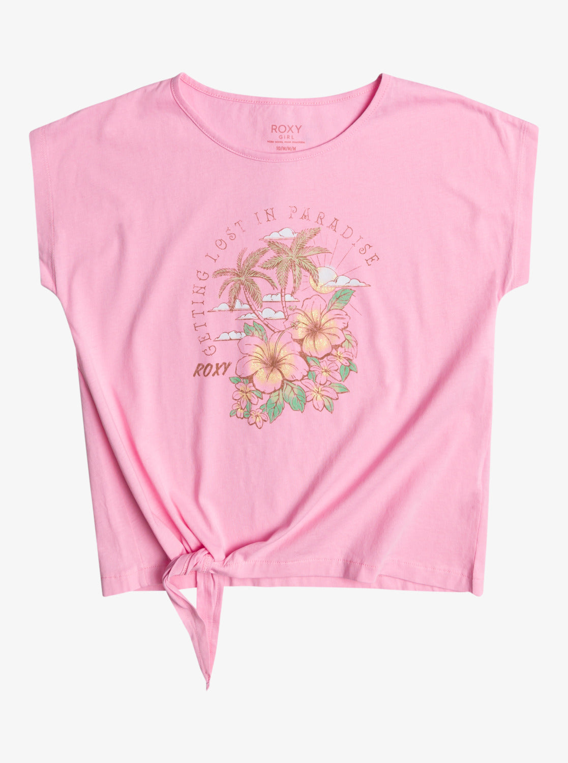 Roxy Pura Playa Girls T-Shirt in Prism Pink