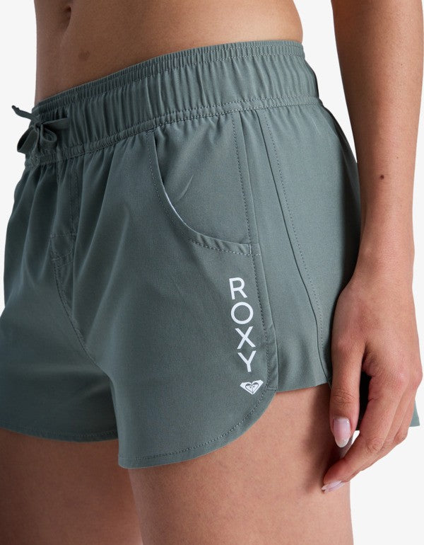 Roxy Wave 2" Board Shorts in Agave Green
