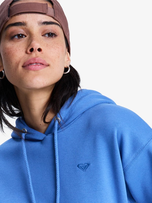 Roxy Surf Stoked Brushed - Hoodie for Women in Dutch Blue