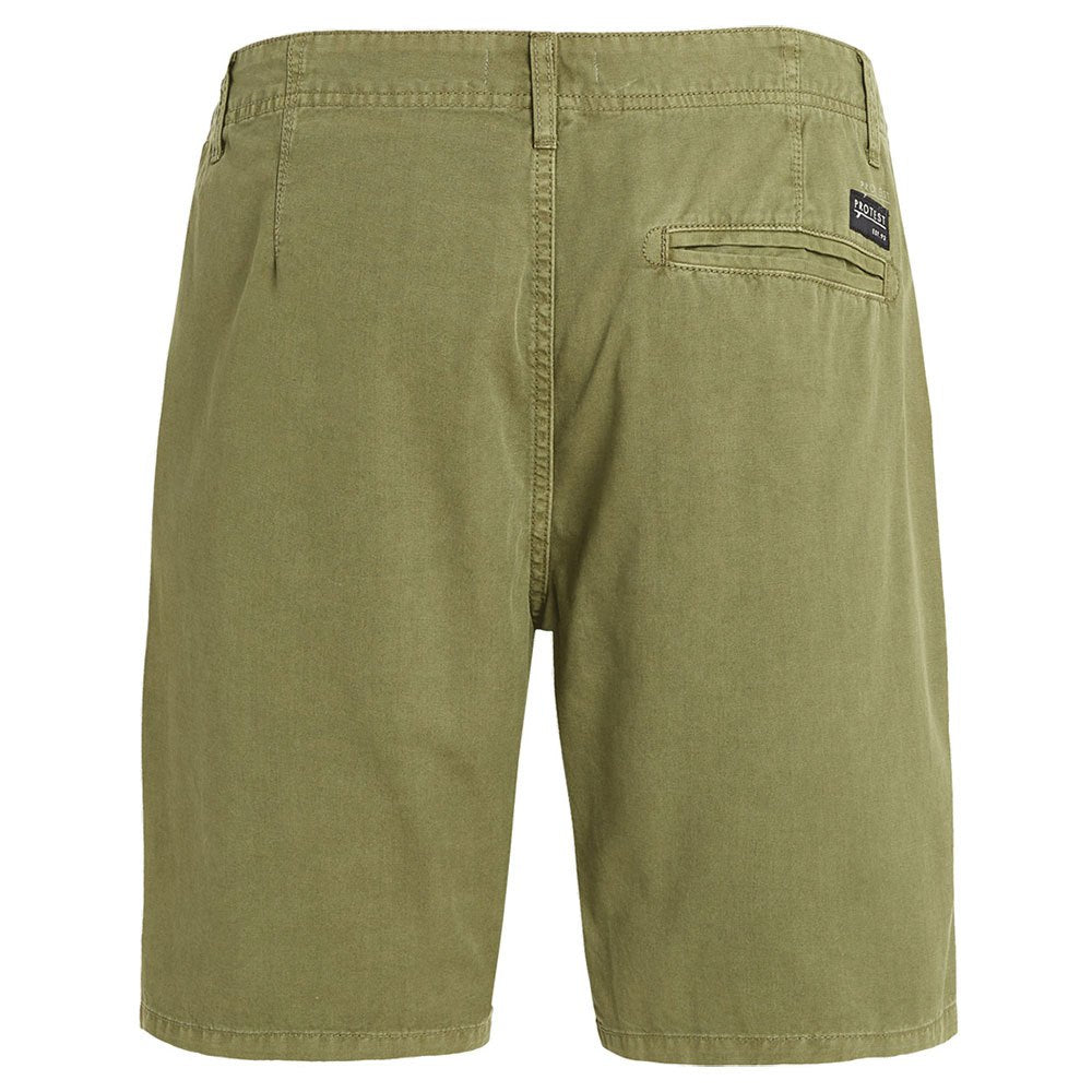 Protest Comie Shorts in Artichoke Green