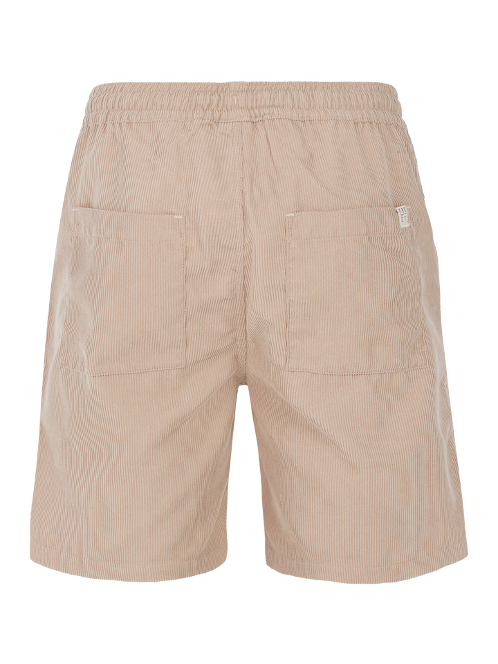 Protest Uleyo Cord Shorts in Bamboo Beige