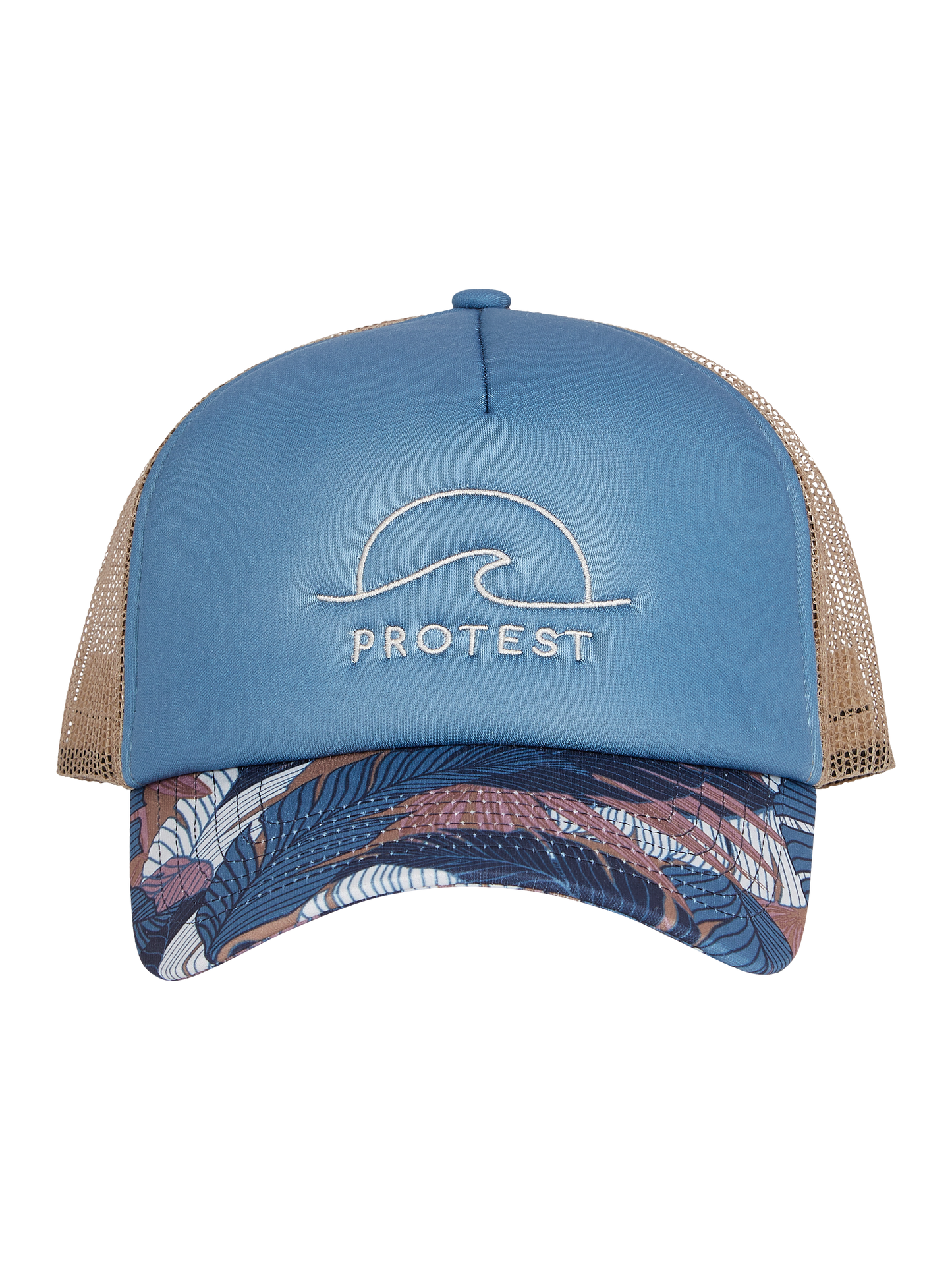 Protest Agios Trucker Cap in Blue