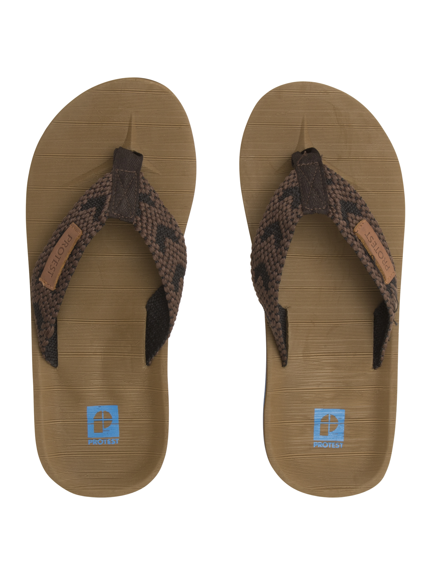 Protest Haiti Flip Flops in Coconut Brown