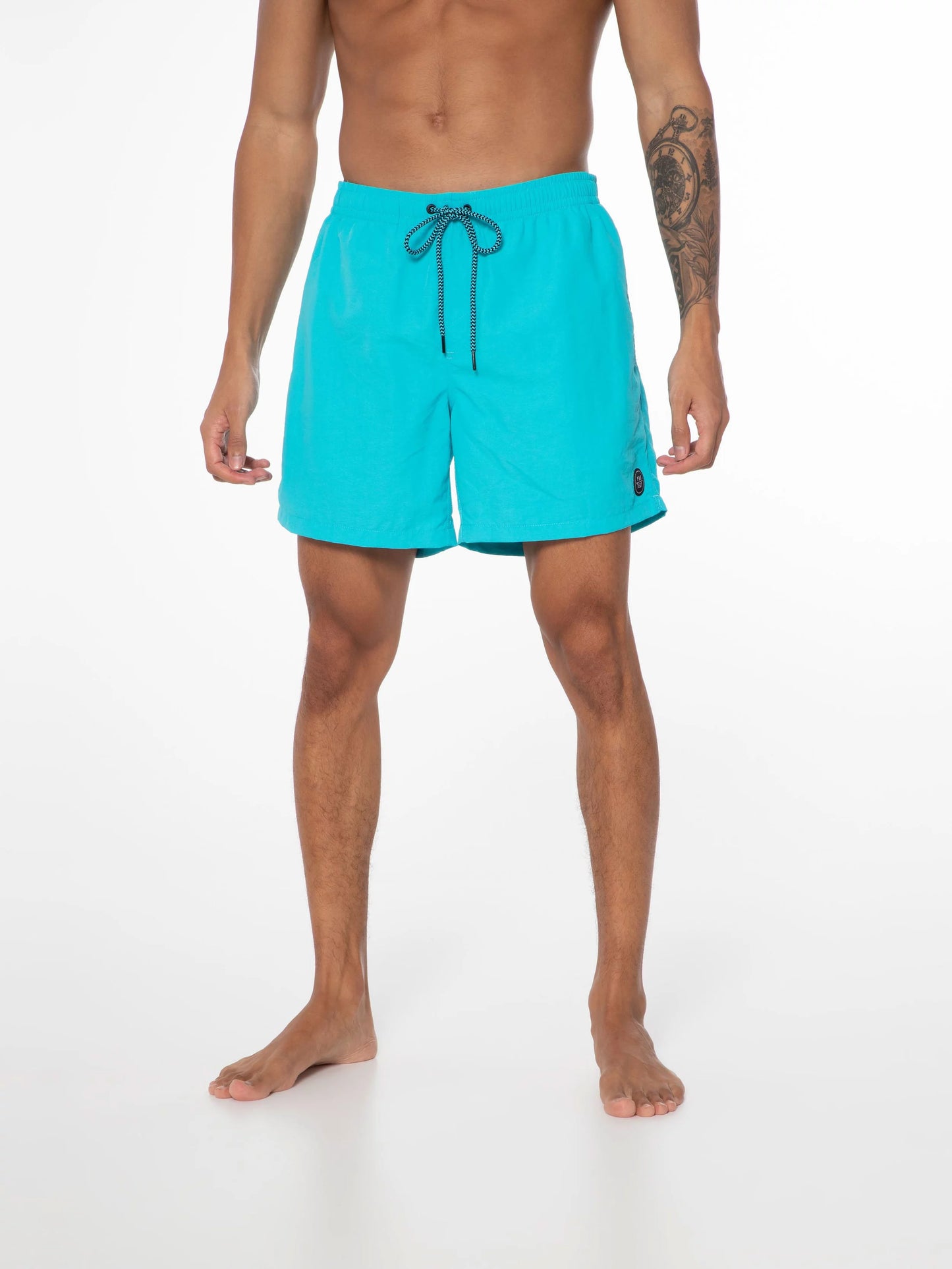 Protest Faster Swim Shorts in Cool Aqua