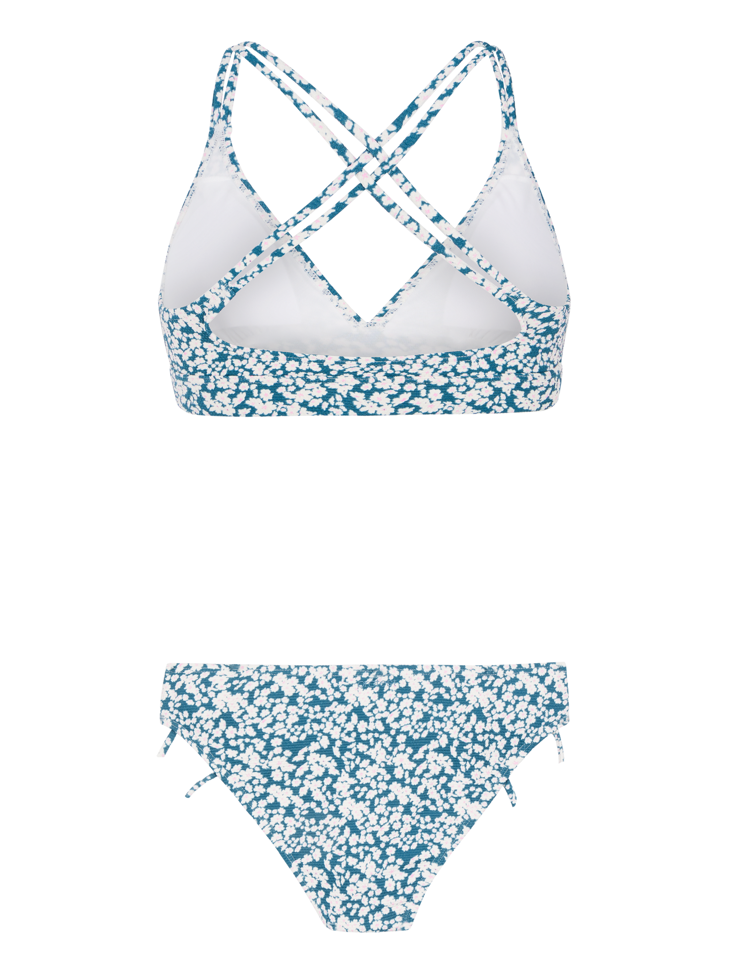 Protest Dobey Triangle Bikini in Raku Blue