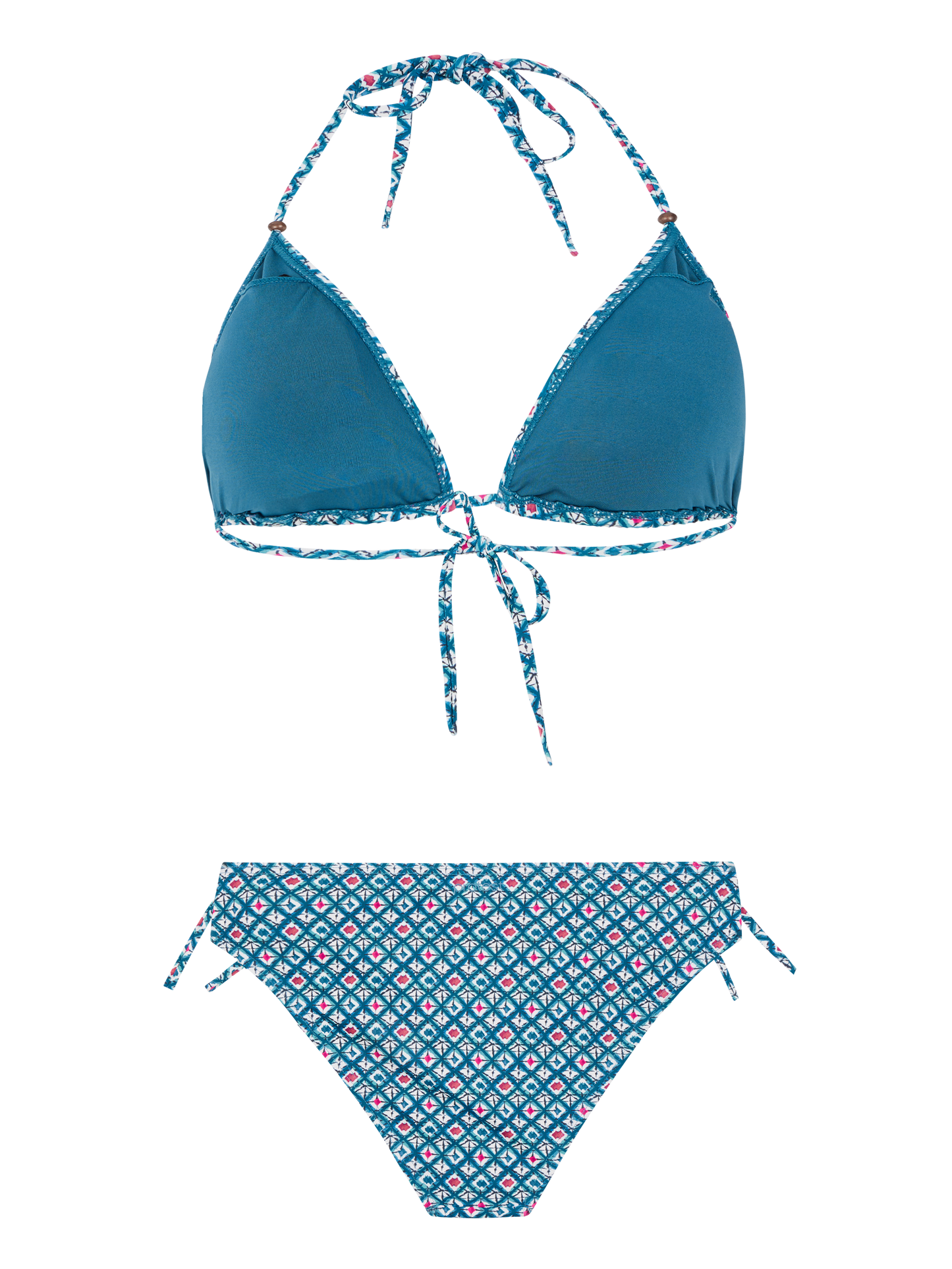 Protest Aleyna Triangle Bikini in Raku Blue
