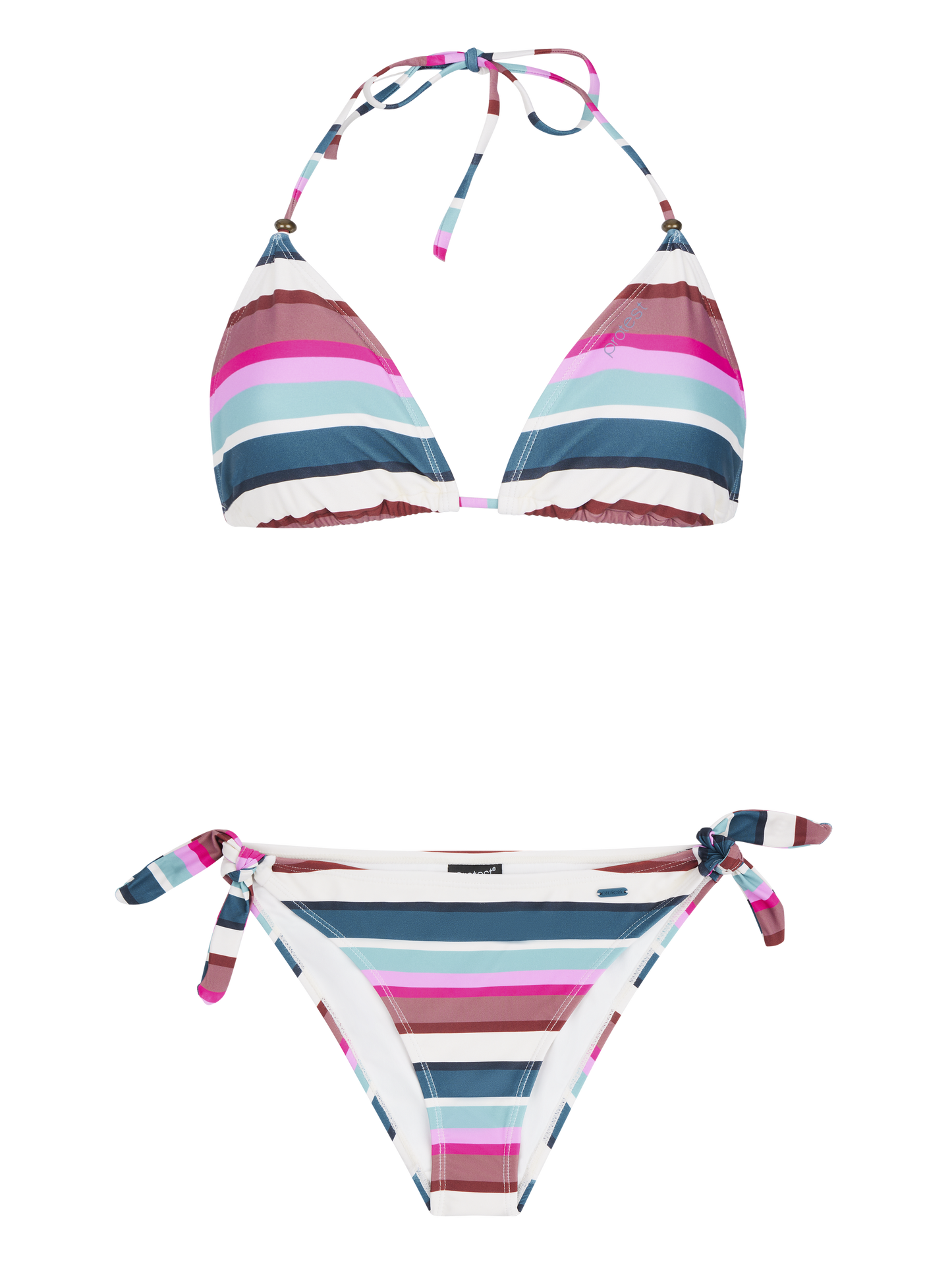 Protest Bandita Triangle Bikini in Loud Pink