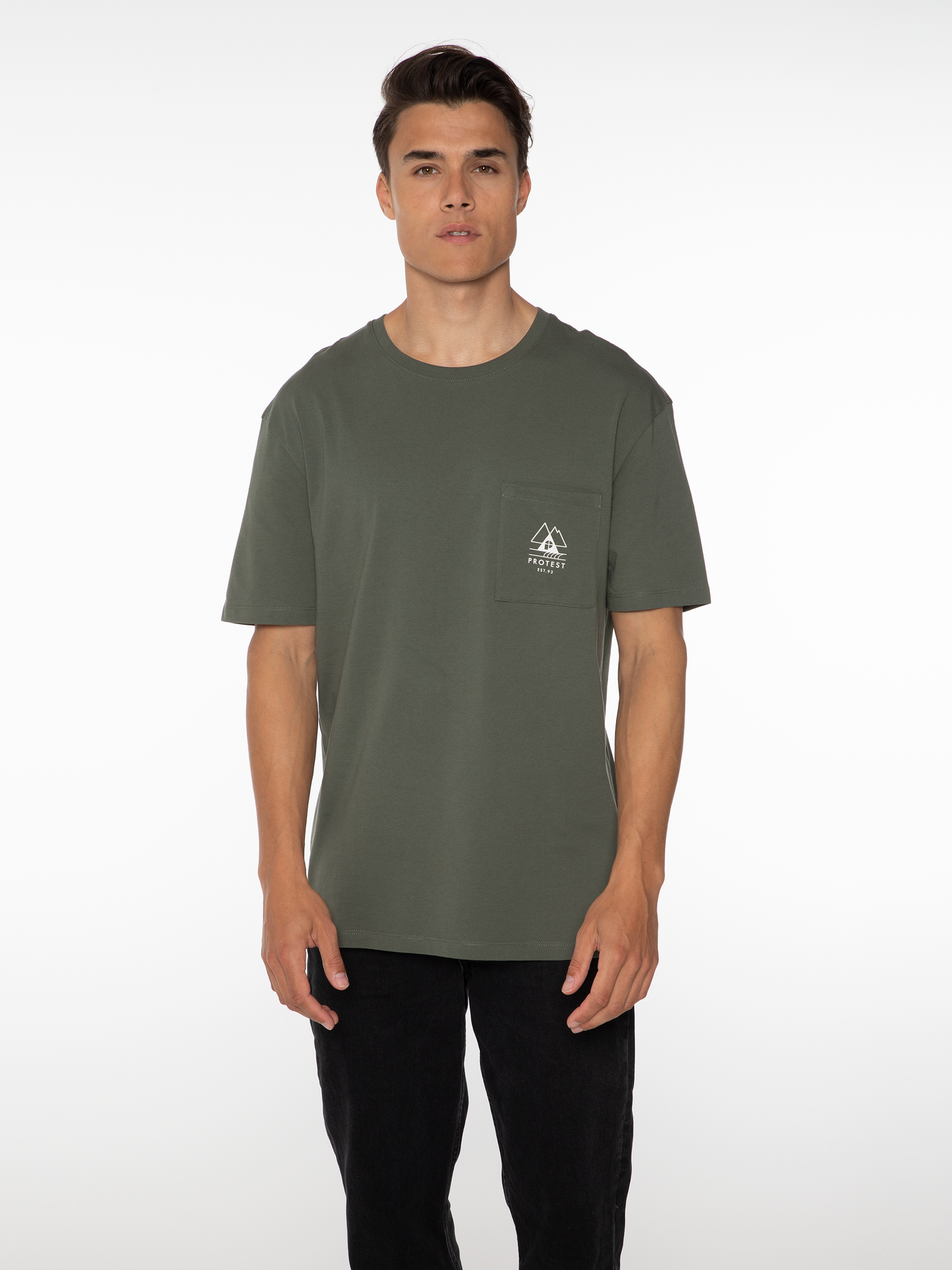 Protest Isiah T-Shirt in Thyme