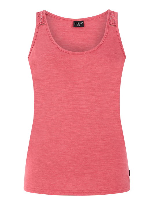 Protest Impulse Vest Top in Smooth Pink