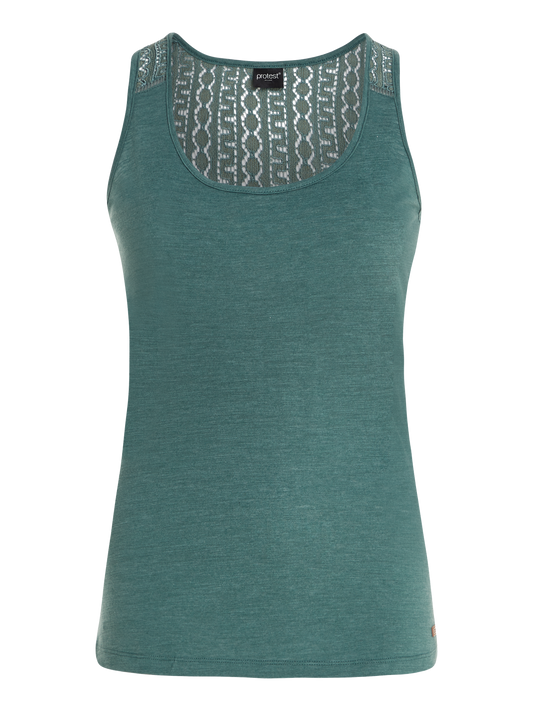Protest Beccles Vest Top in Green
