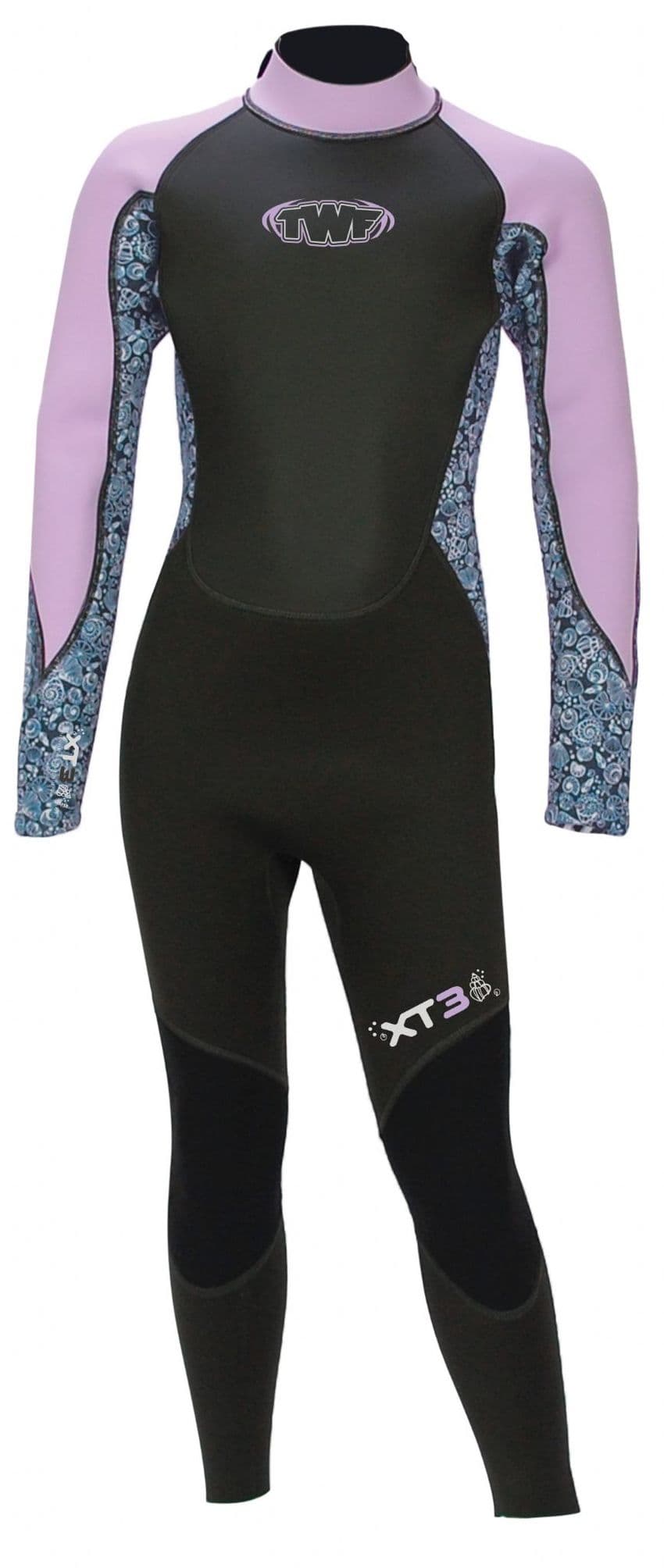 TWF XT3 3/2 BZ Kids Fullsuit in Lavender Shell