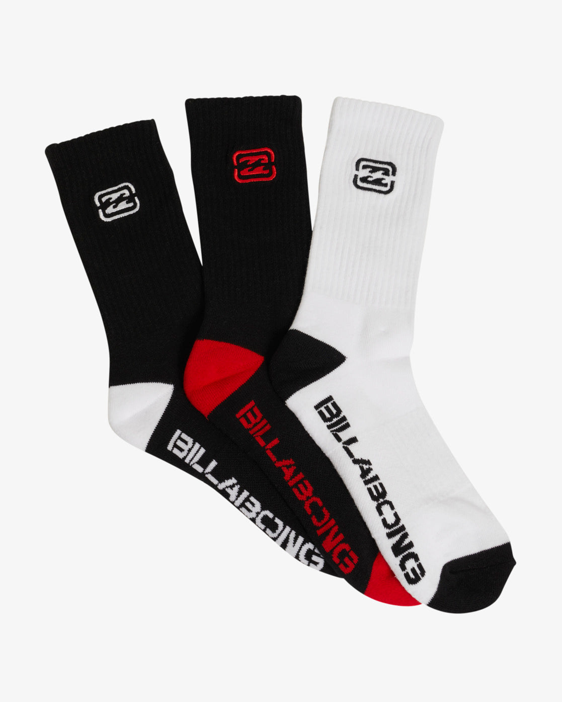 Billabong Bracket Wave Crew Socks in Multi