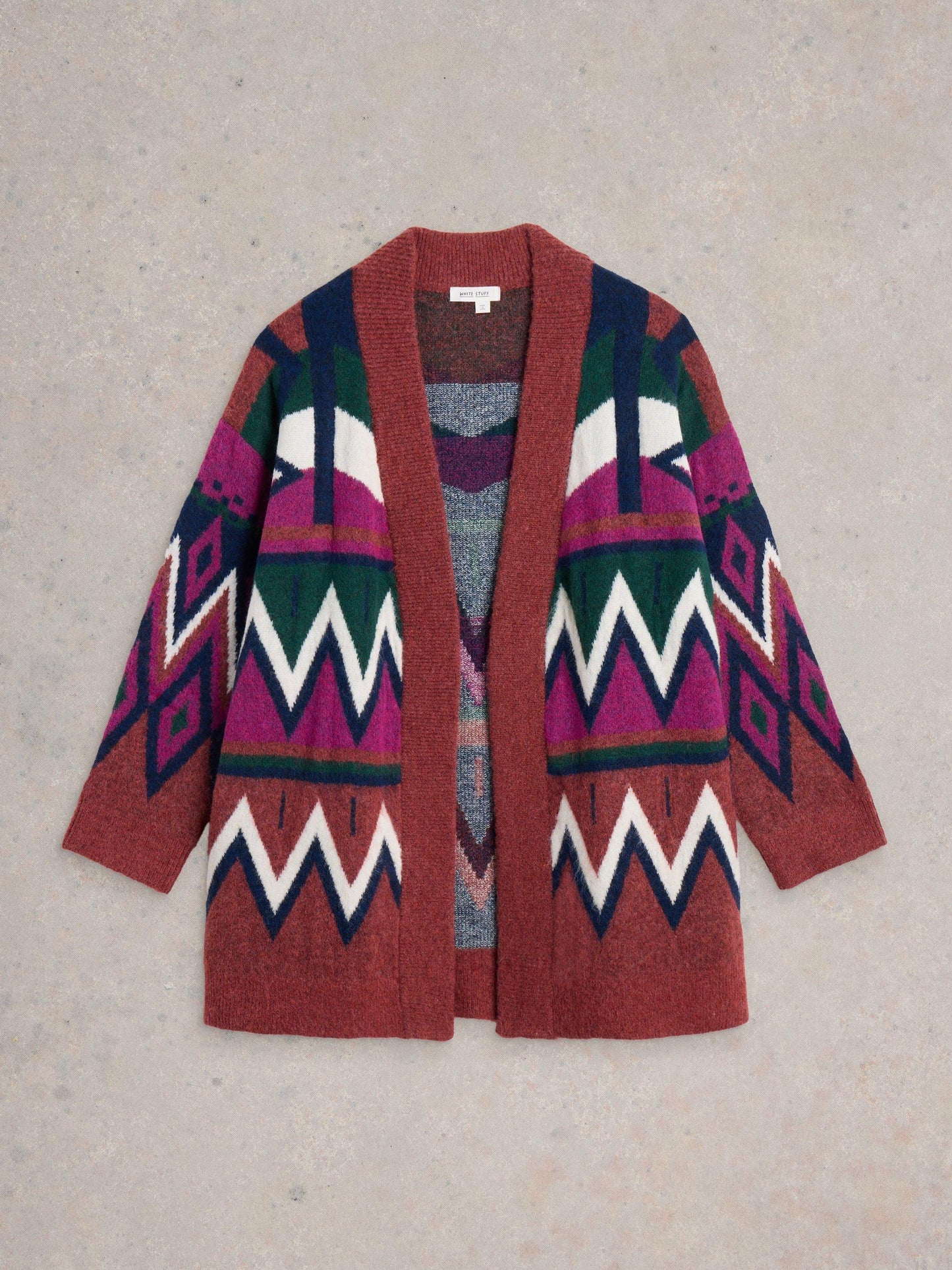 White Stuff Alice Abstract Cardi