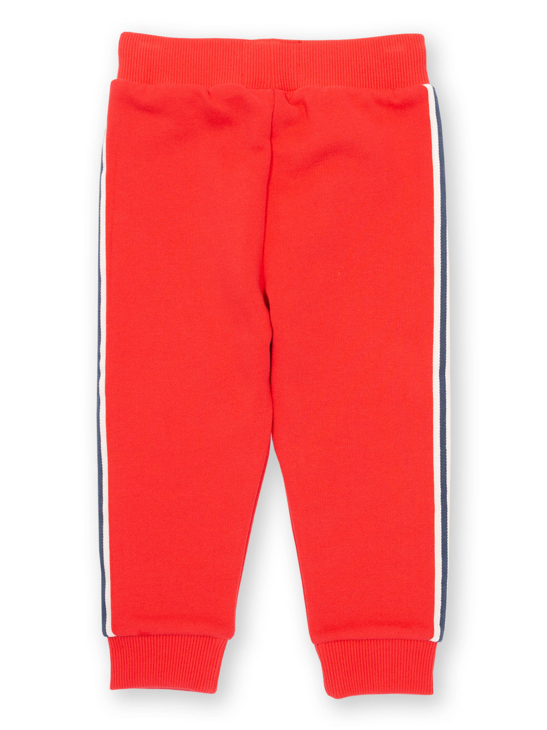 Kite Side Stripe Joggers in Red