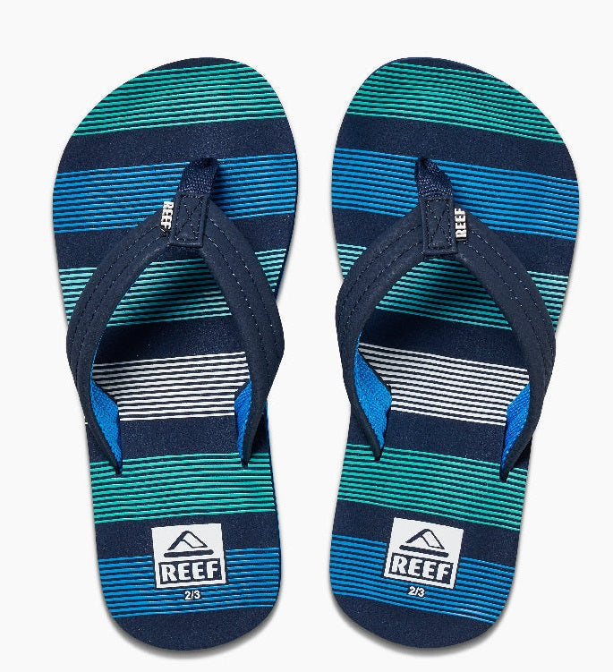 Reef KIDS AHI - DEEP SEA STRIPES