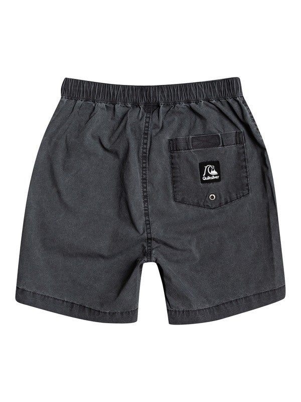 Quiksilver Taxer Elasticated Shorts in Black