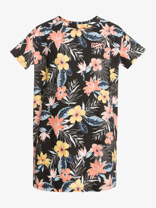 roxy t shirt dress Play It Back Oversized T-Shirt Dress for Women Roxy