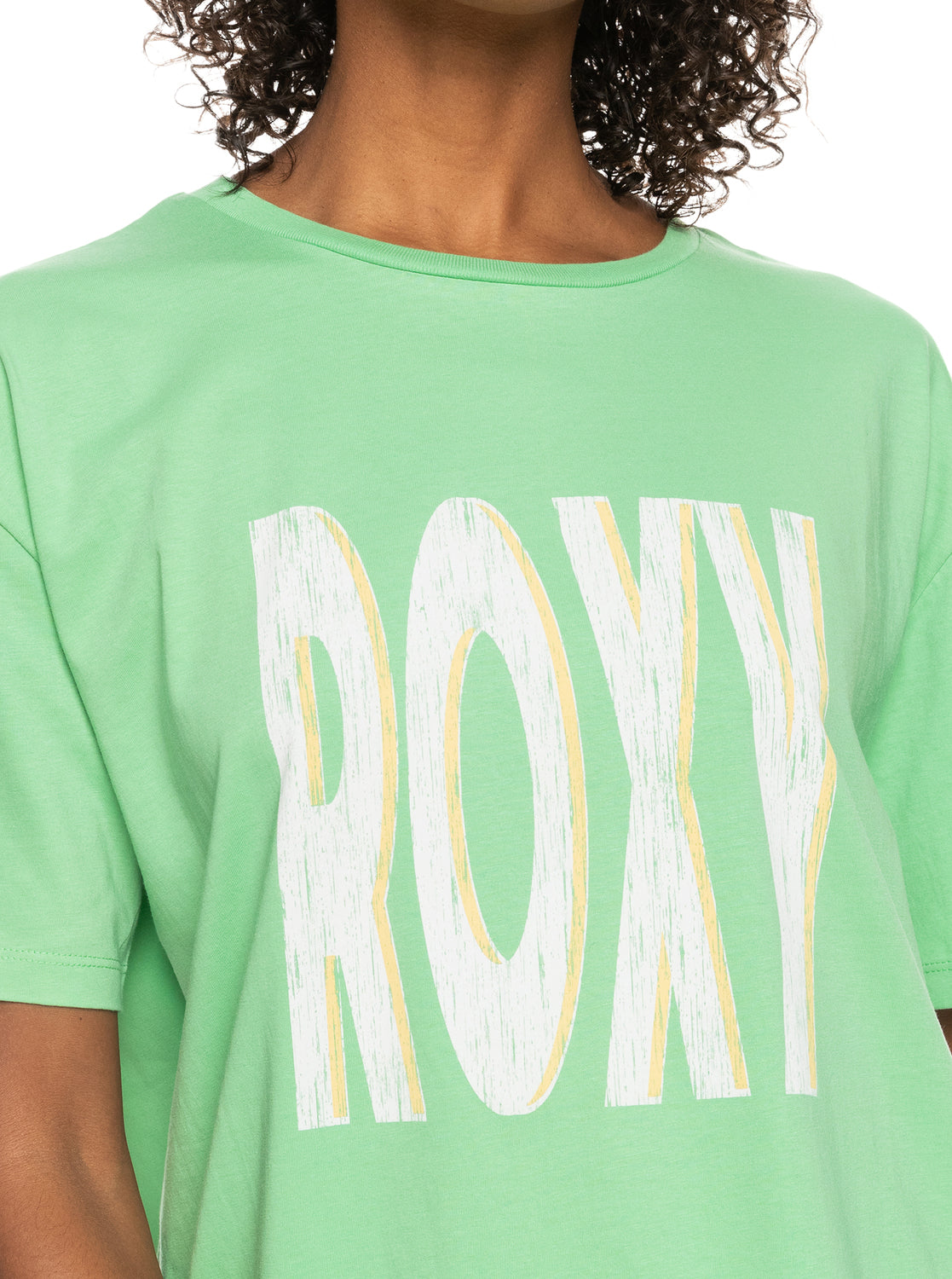 Roxy Sand Under the Sky T-shirt in Green