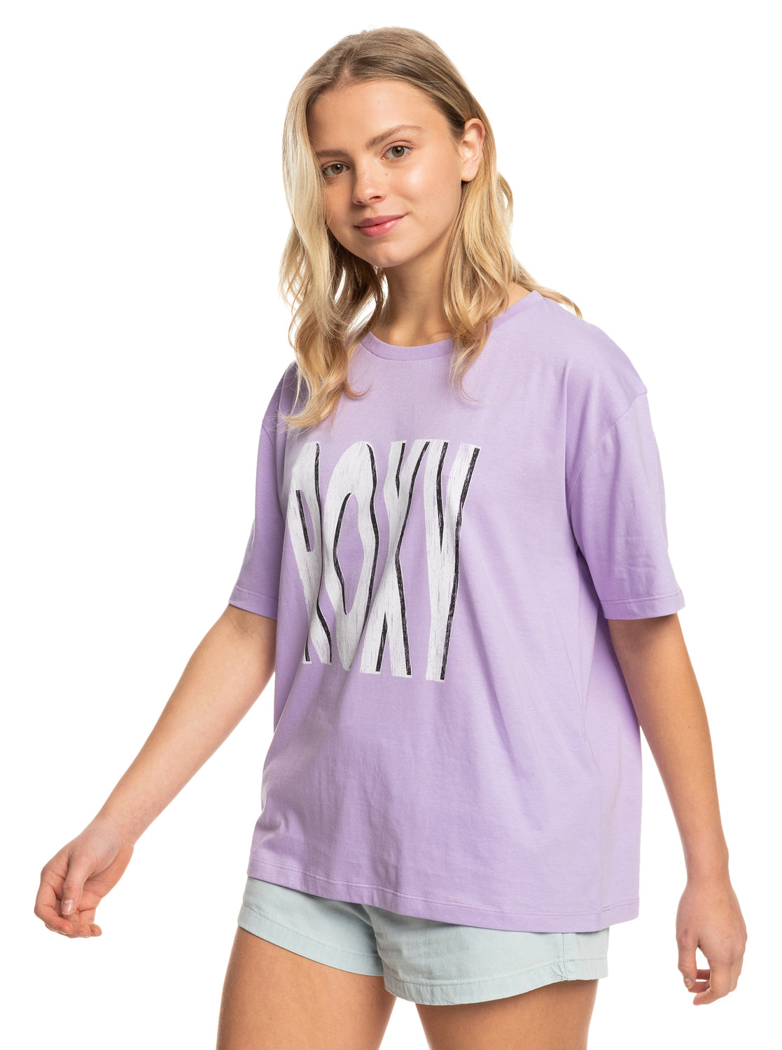 Roxy Sand Under the Sky T-shirt in Purple Rose