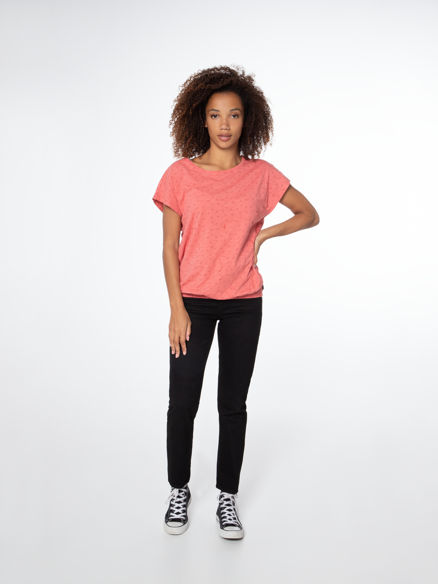 Protest NXG Walpole T-Shirt in Cottage Rust Pink