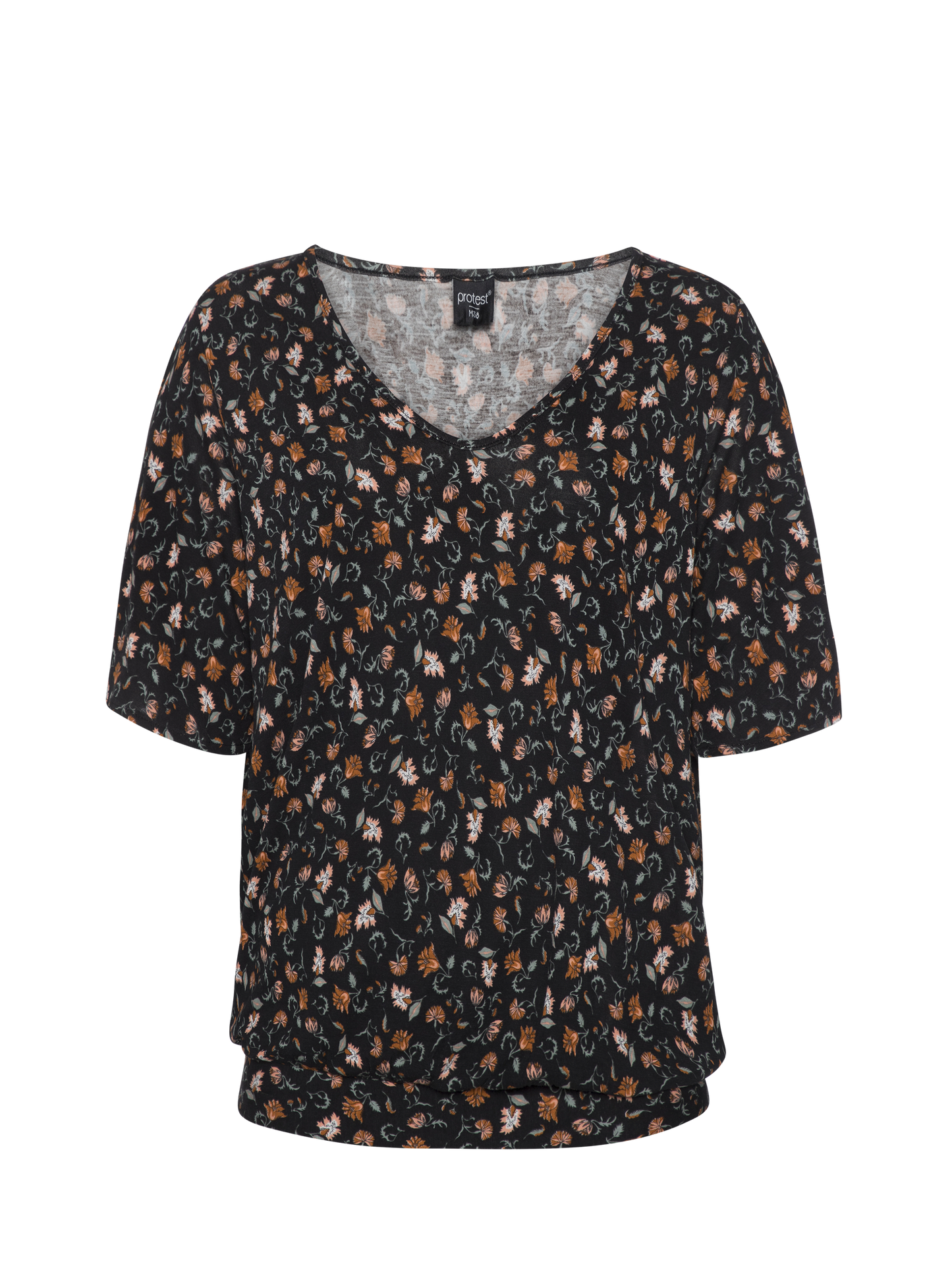 Protest Macau Top in Black