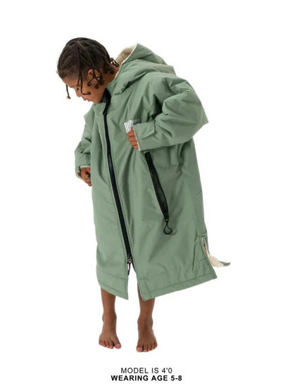 Beachbum Kids Brobe in Mint Green