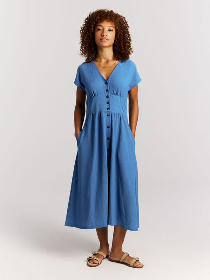 Protest Nieve Dress in Gladio Blue