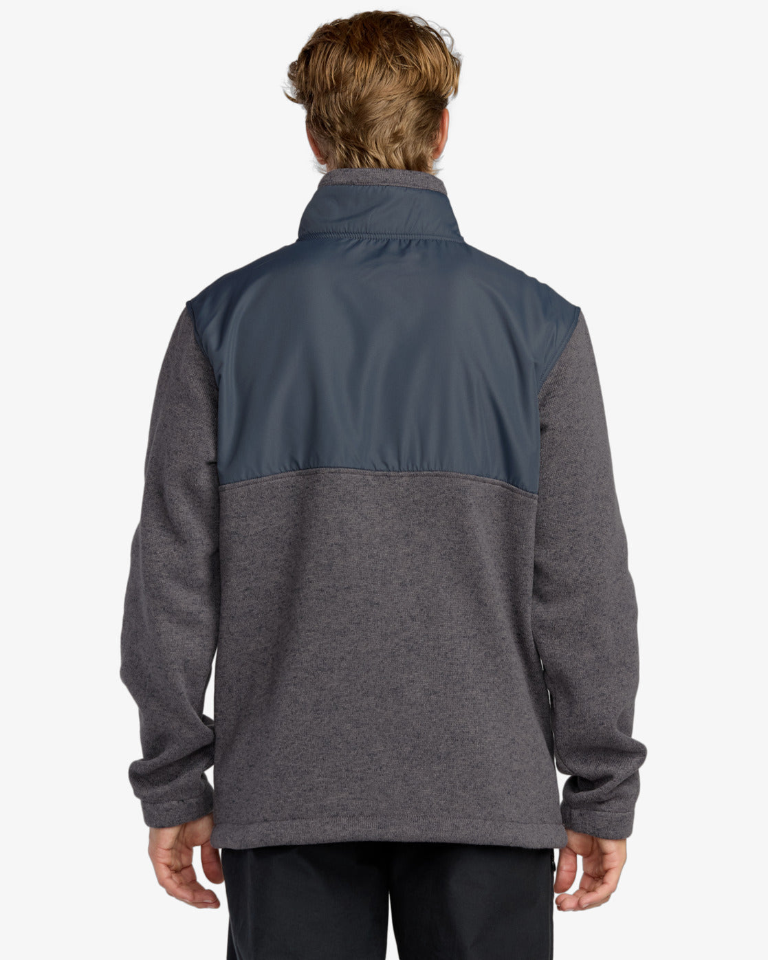 Billabong Boundary Blocked - Half Zip Mock Neck Fleece for Men
