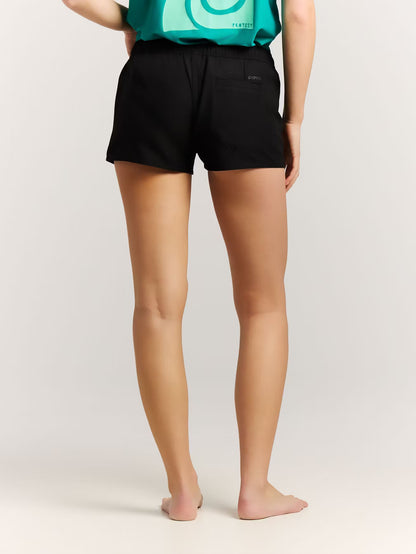 Protest Evi Beach Shorts in True Black