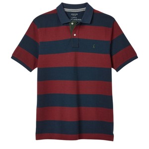 Joules Filbert Classic Fit Striped Polo in Navy Port Stripe