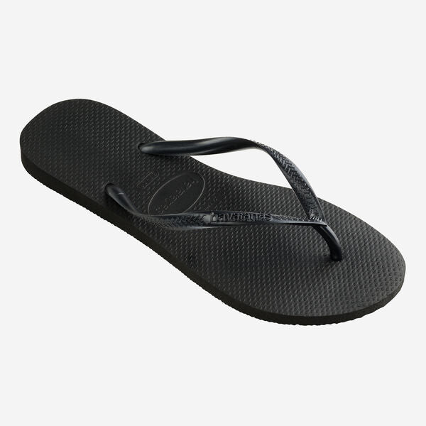Havaianas Slim Flip Flops in Black