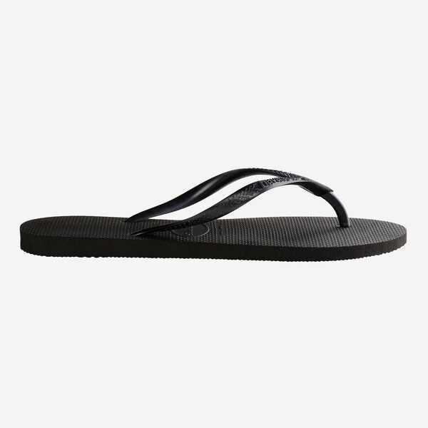 Havaianas Slim Flip Flops in Black