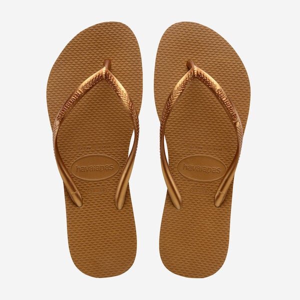 Havaianas Slim in Bronze