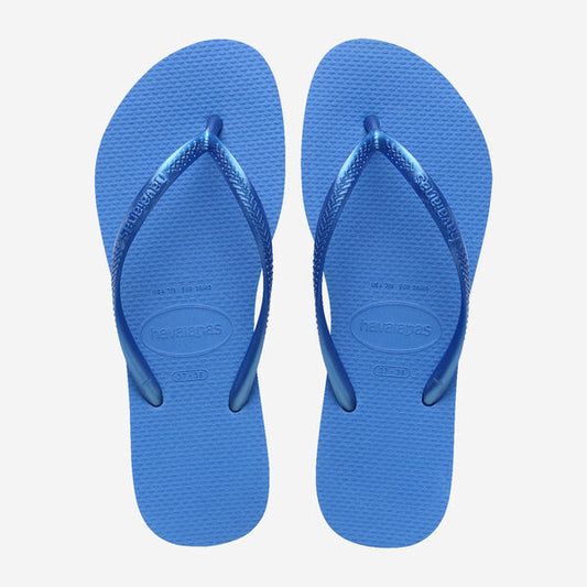 Havaianas Slim Flip Flops in Brilliant Blue