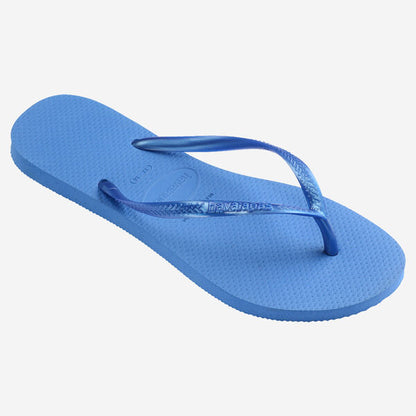Havaianas Slim Flip Flops in Brilliant Blue